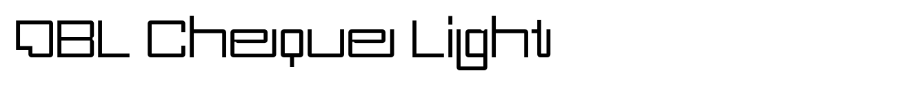 DBL Cheque Light